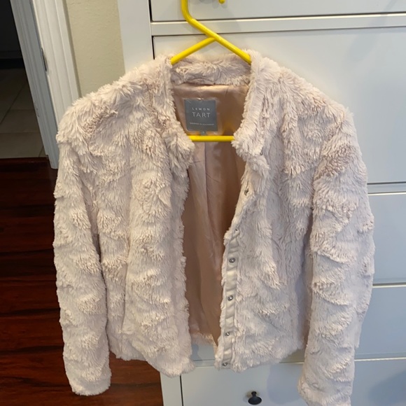 lemon tart Jackets & Blazers - Lemon Tart Soft Cream Colored Jacket